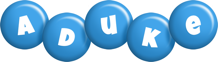Aduke candy-blue logo
