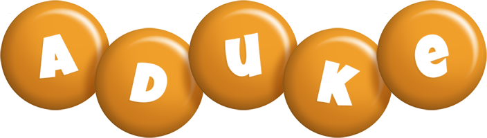 Aduke candy-orange logo