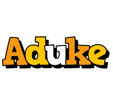 Aduke cartoon logo
