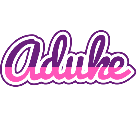 Aduke cheerful logo