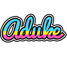 Aduke circus logo