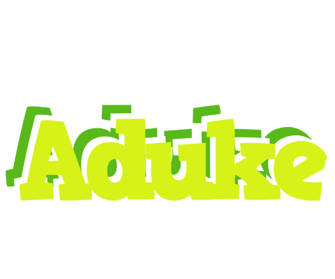 Aduke citrus logo