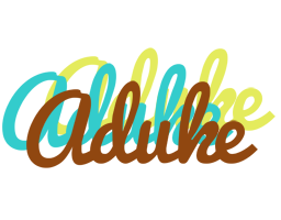 Aduke cupcake logo