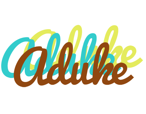 Aduke cupcake logo