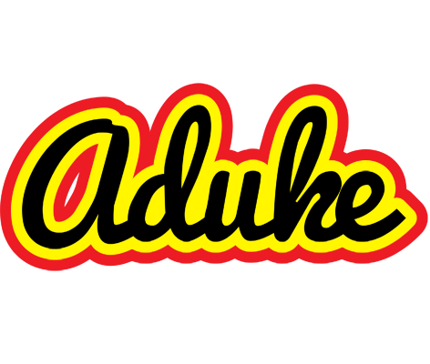 Aduke flaming logo