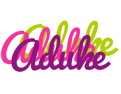 Aduke flowers logo