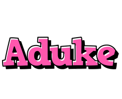 Aduke girlish logo
