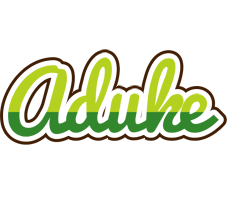 Aduke golfing logo