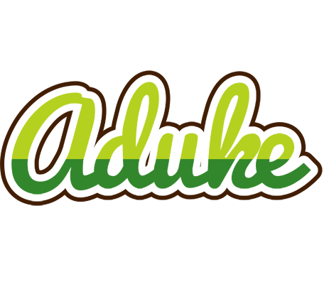 Aduke golfing logo