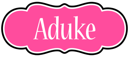 Aduke invitation logo
