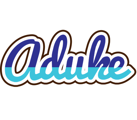 Aduke raining logo