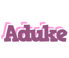 Aduke relaxing logo