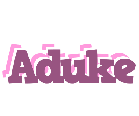 Aduke relaxing logo