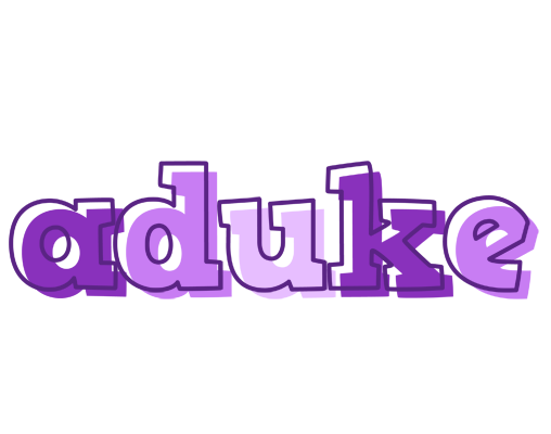 Aduke sensual logo
