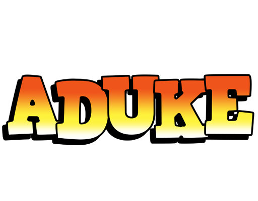 Aduke sunset logo
