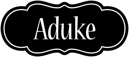 Aduke welcome logo