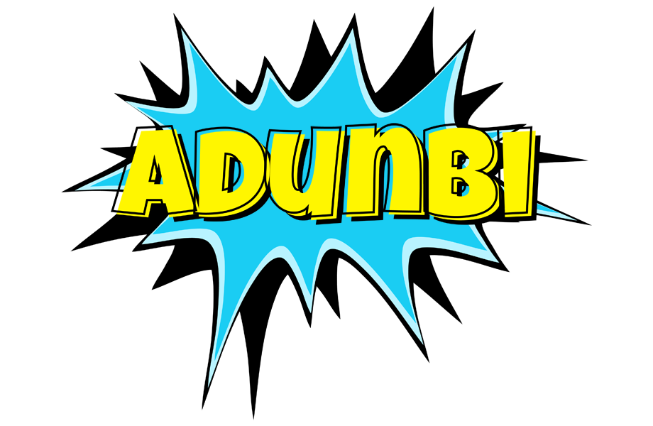 Adunbi amazing logo