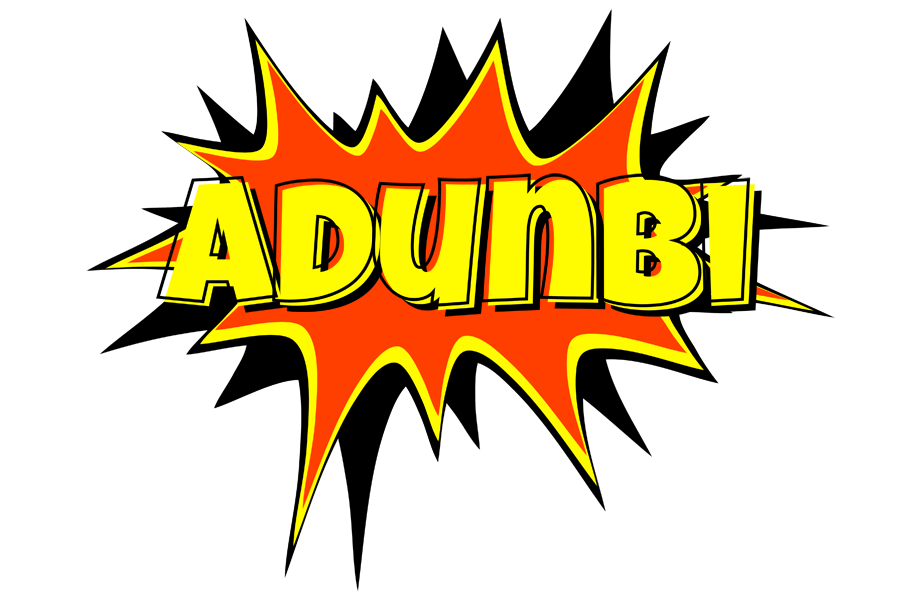 Adunbi bazinga logo