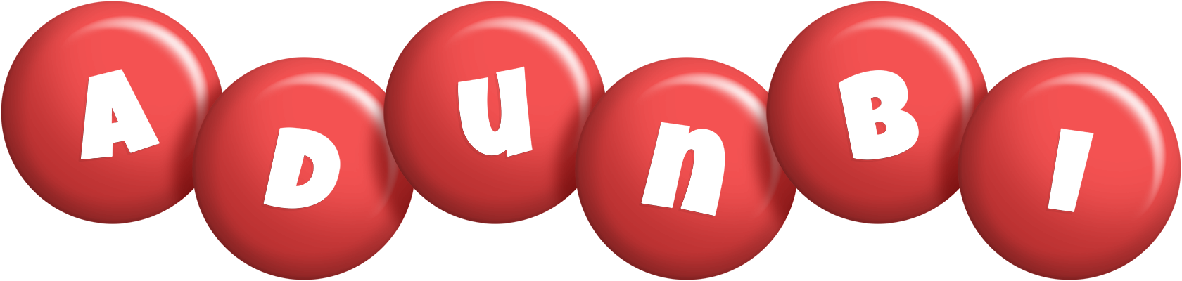 Adunbi candy-red logo
