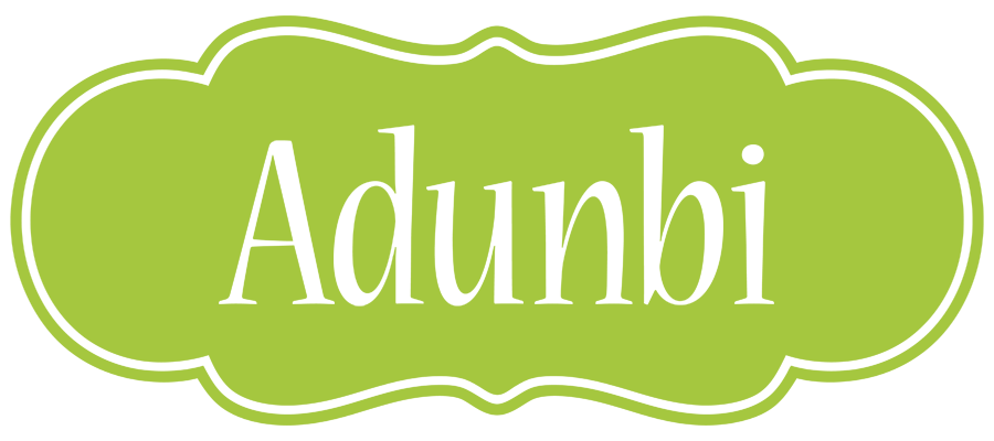 Adunbi family logo
