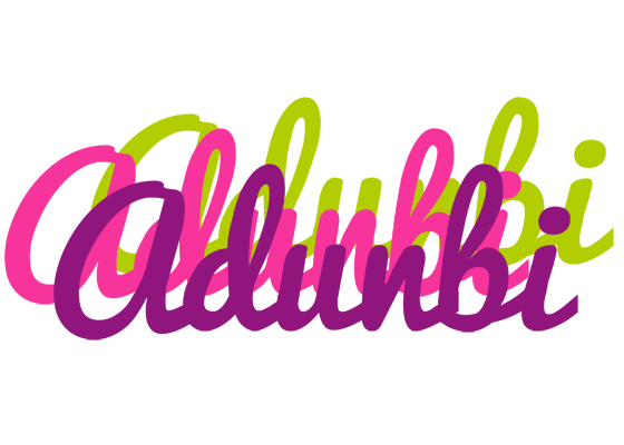 Adunbi flowers logo
