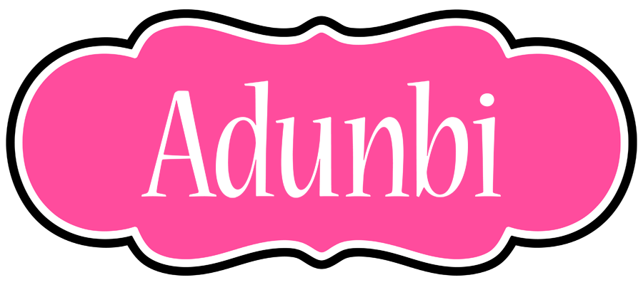 Adunbi invitation logo