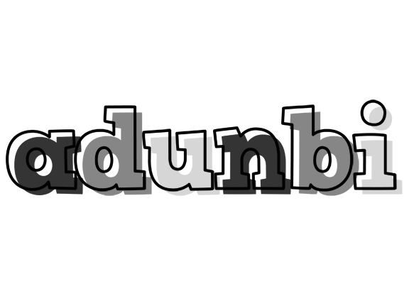 Adunbi night logo