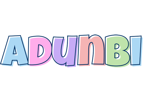 Adunbi pastel logo