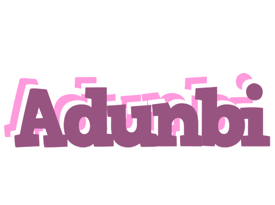 Adunbi relaxing logo