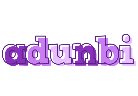 Adunbi sensual logo