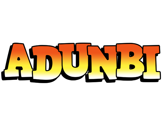 Adunbi sunset logo