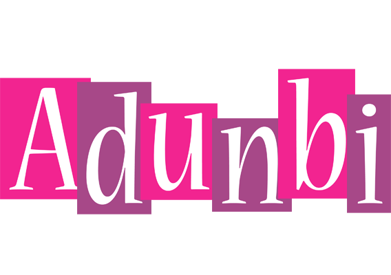 Adunbi whine logo
