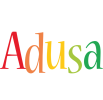 Adusa birthday logo