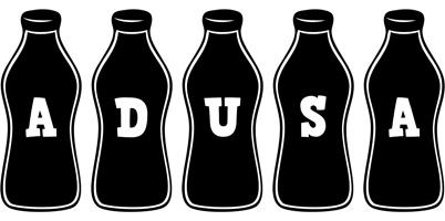 Adusa bottle logo