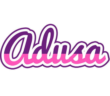 Adusa cheerful logo