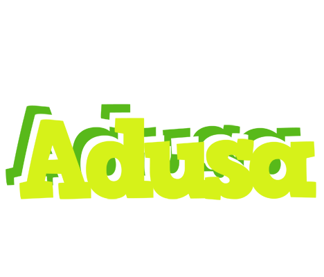 Adusa citrus logo