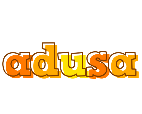 Adusa desert logo