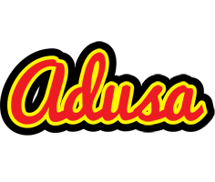 Adusa fireman logo