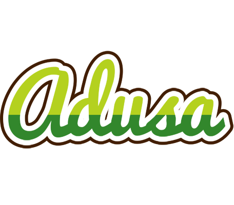 Adusa golfing logo