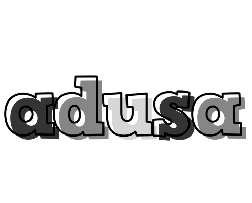 Adusa night logo
