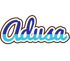 Adusa raining logo