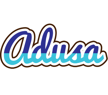 Adusa raining logo