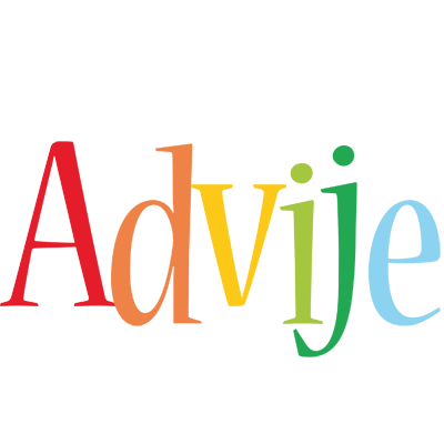 Advije birthday logo