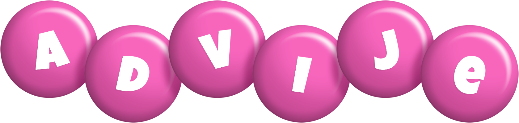 Advije candy-pink logo