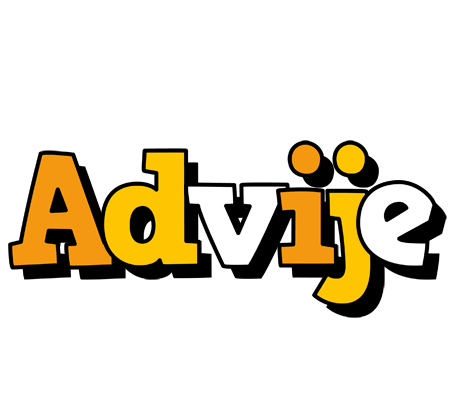Advije cartoon logo