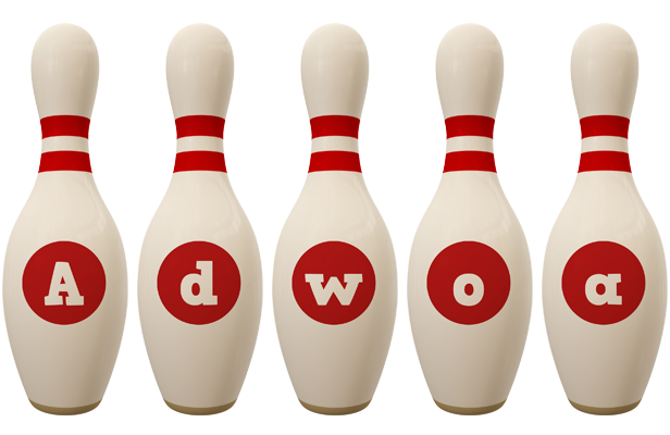 Adwoa bowling-pin logo