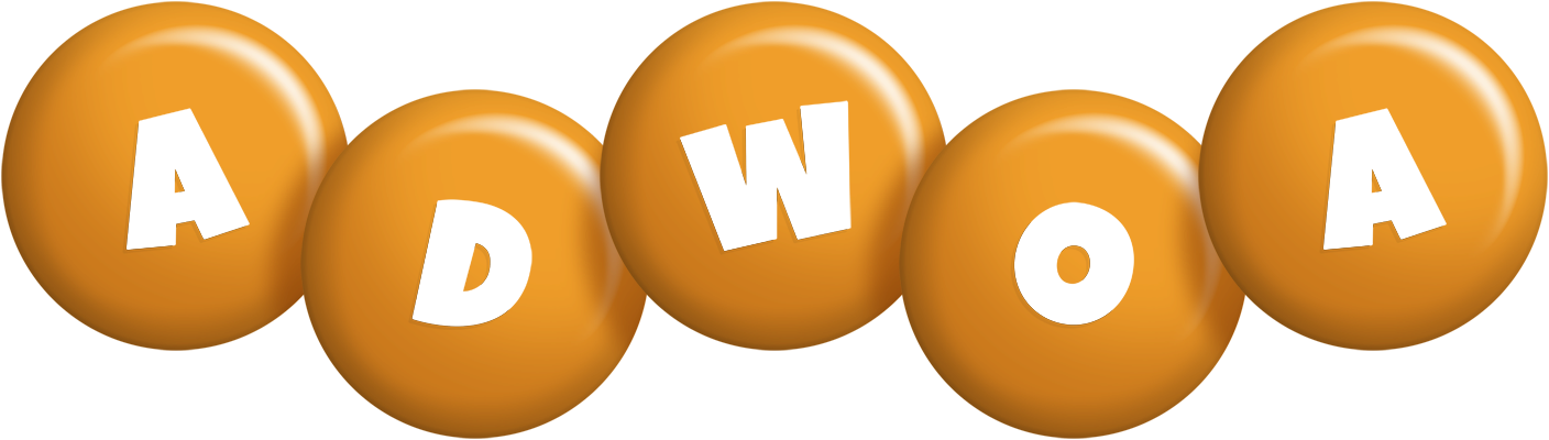 Adwoa candy-orange logo