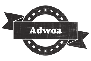 Adwoa grunge logo