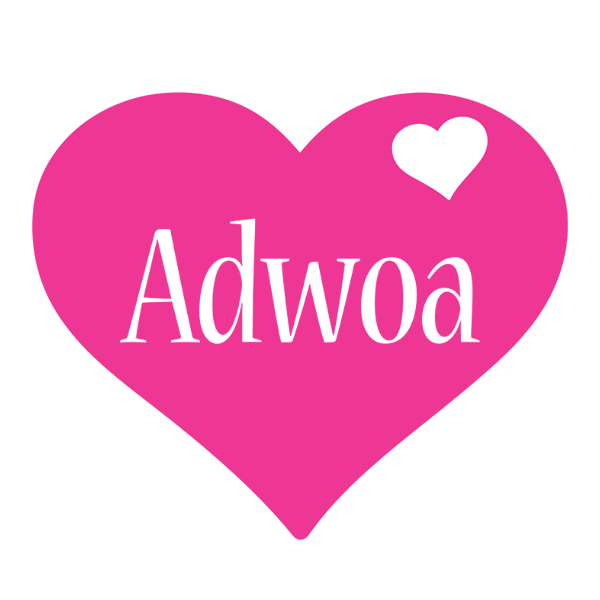 Adwoa love-heart logo