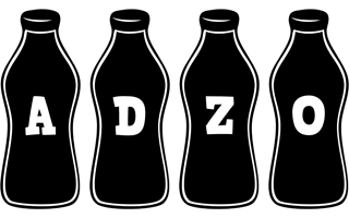 Adzo bottle logo